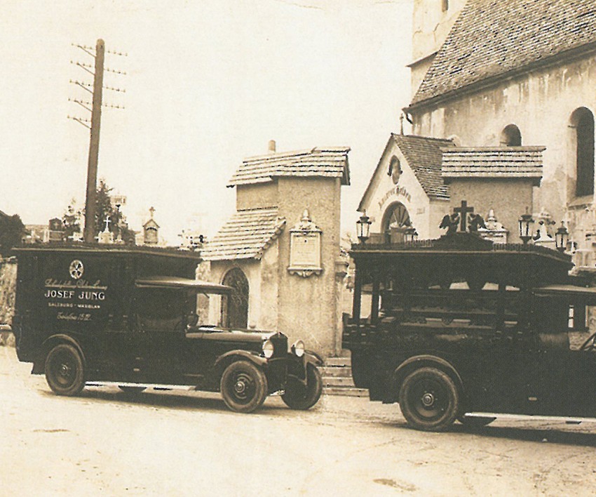 Gala-Bestattungsauto 1930