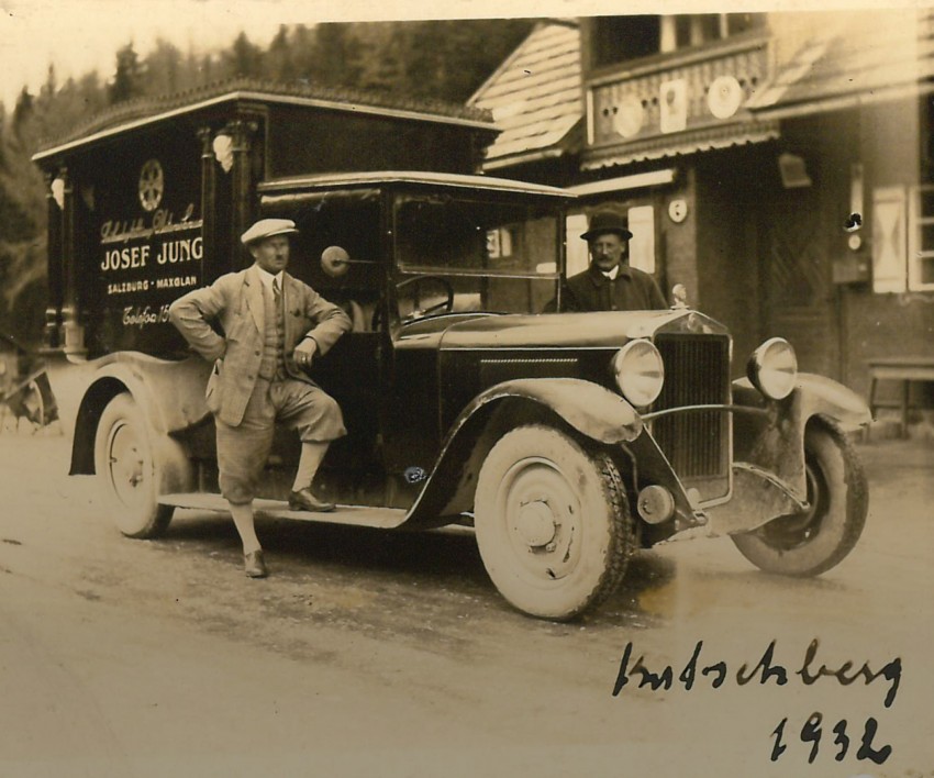 Bestattungsauto Katschberg 1932