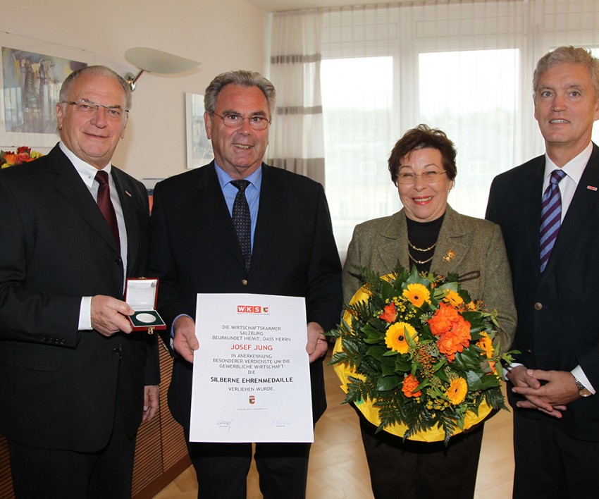 Auszeichnung für Josef Jung aufgrund seines Engagements