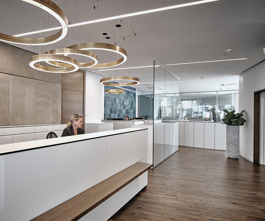 Moderner Eingangsbereich